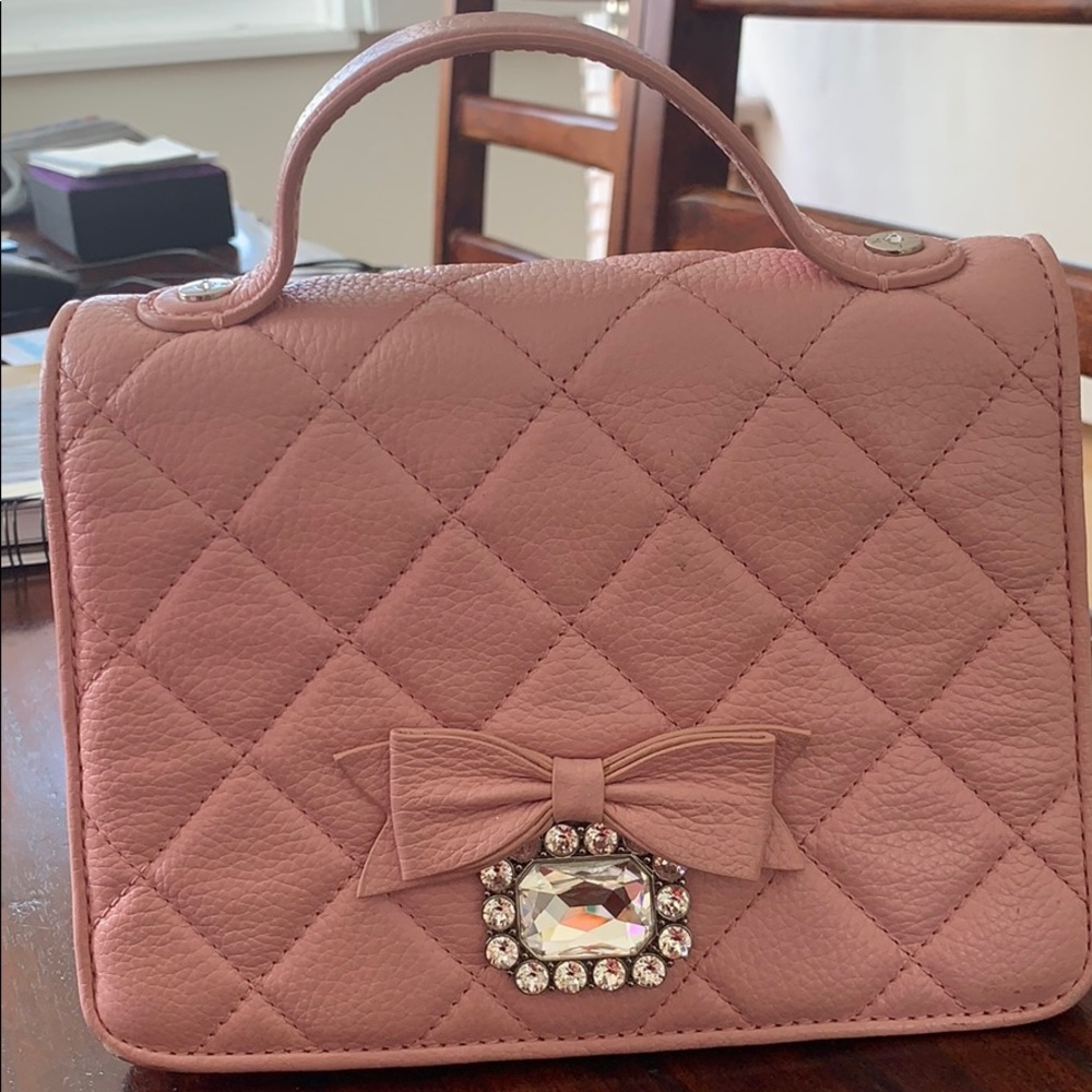 Pink cross body